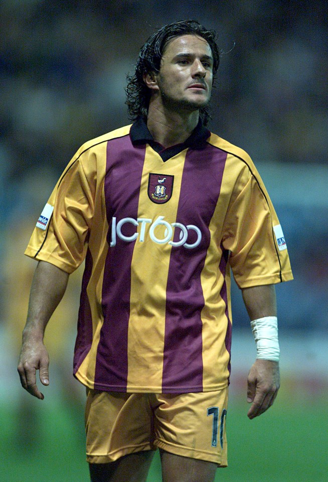 Benito Carbone saved Bradford City from going out of business by forfeiting £3.2m in wages