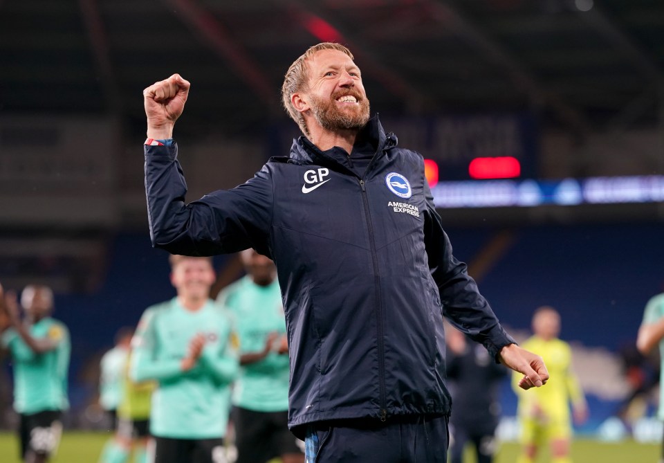 Potter enjoyed plenty of succees with Brighton