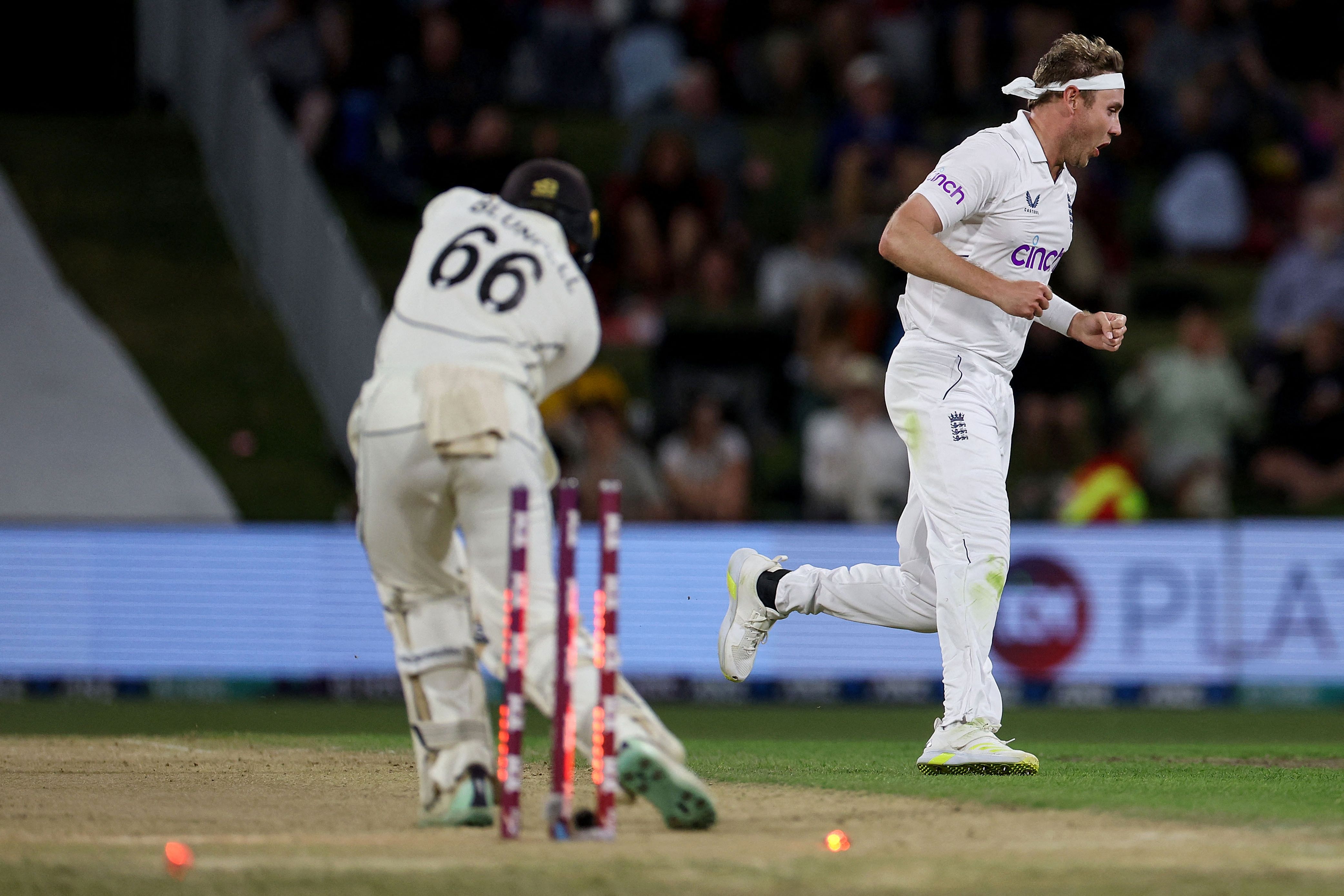 Stuart Broad was on fire against New Zealand