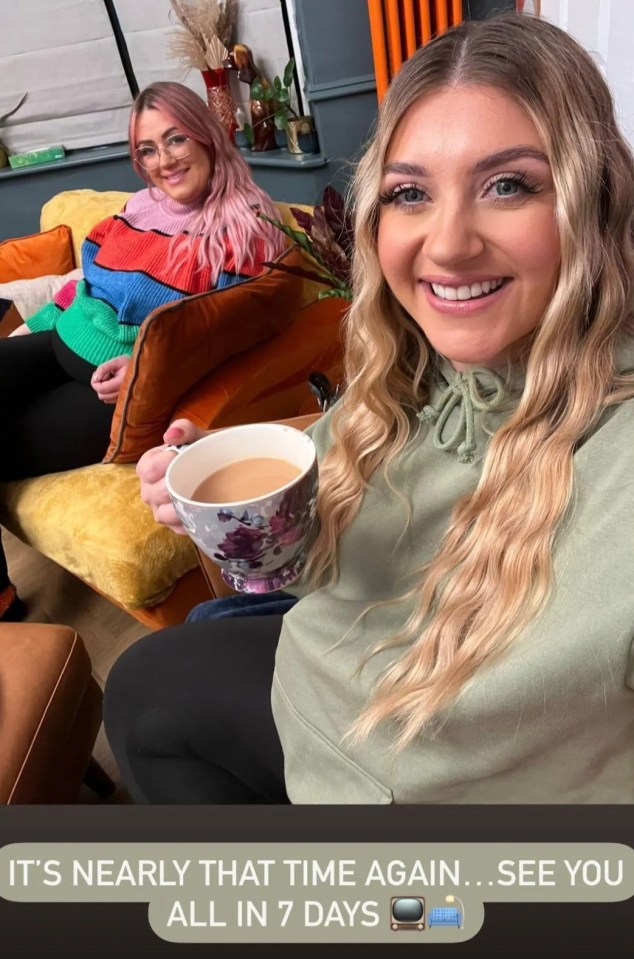 The Warner sisters revealed that Gogglebox will be back on screens next week