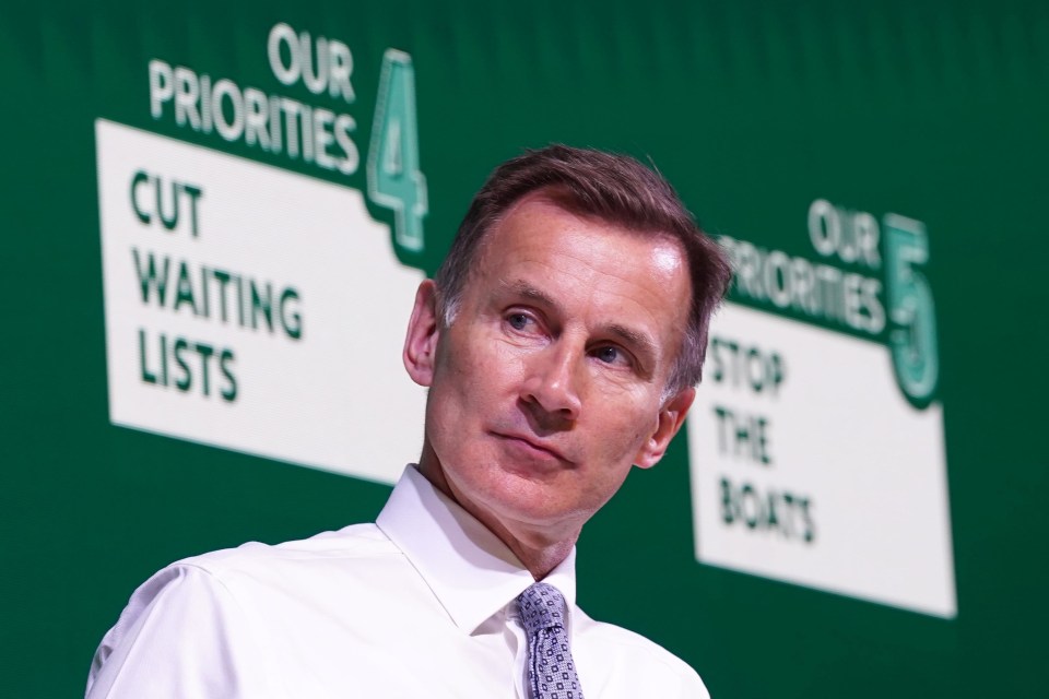 Jeremy Hunt is resisting pressure to cut taxes at next month's Budget