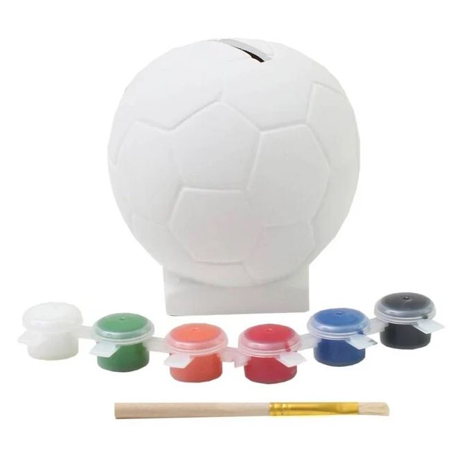 Football money box, £2 at Hobbycraft