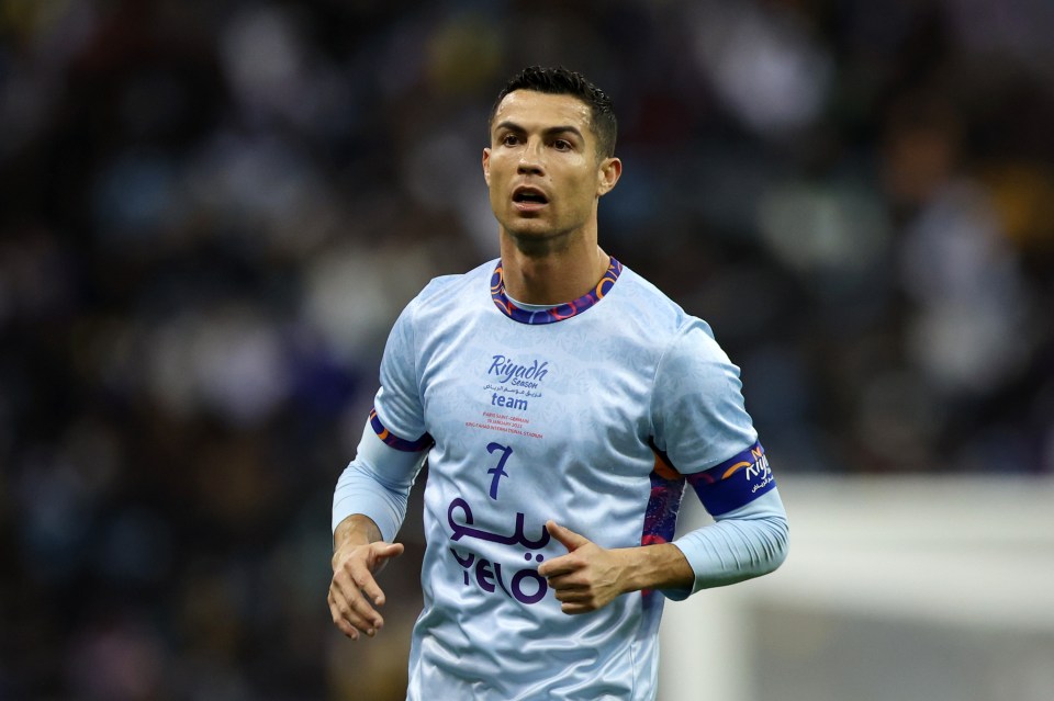 Ronaldo now plays for Al Nassr in Saudi Arabia