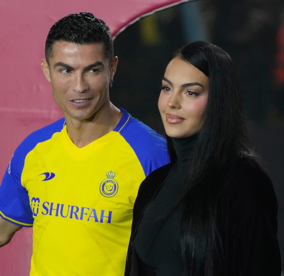 Georgina followed Ronaldo to Saudi Arabia after he signed for Al-Nassr