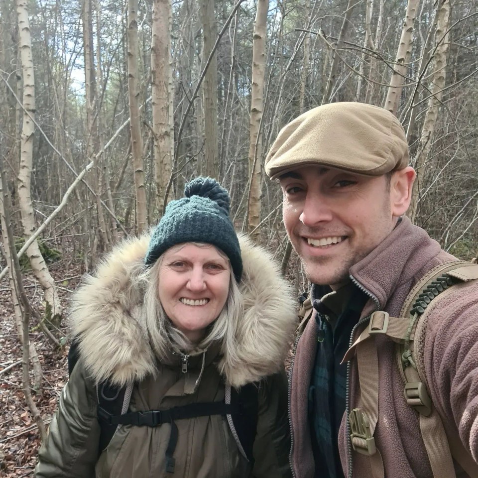 Ross with mum Elaine