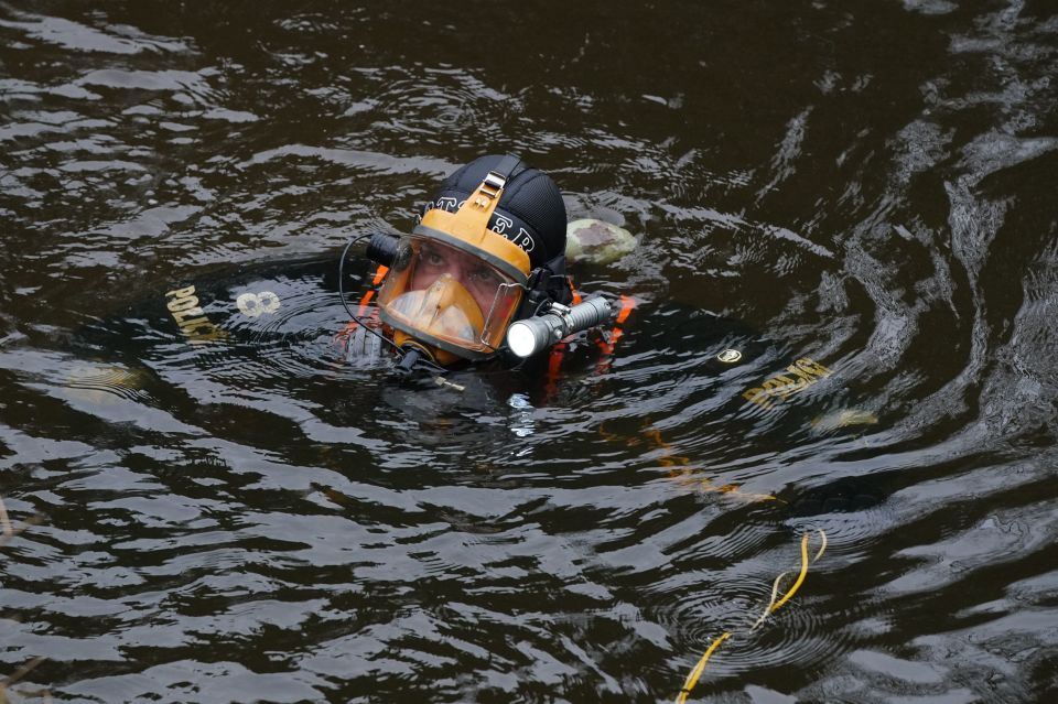 The search has been ramped up with police divers drafted in to help