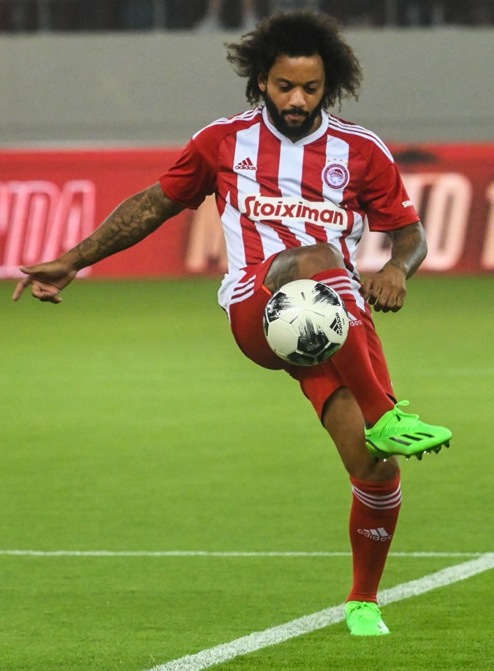 Real Madrid legend Marcelo has left Olympiacos after five months