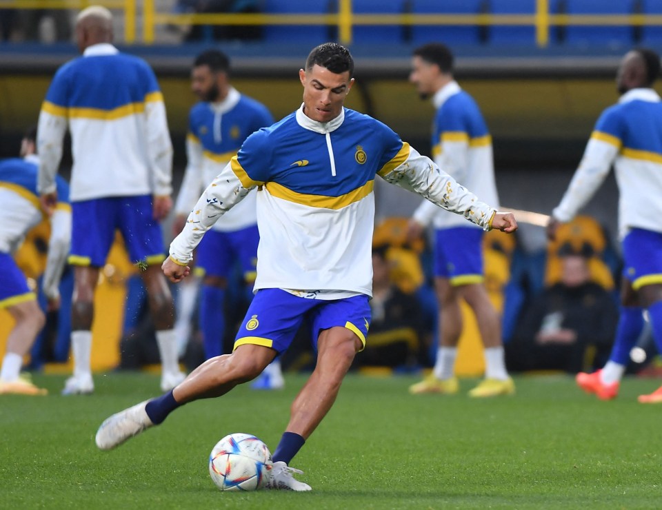 Ronaldo plays for Saudi side Al Nassr