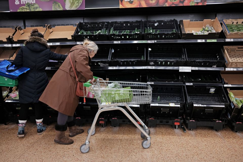 Four major supermarkets have imposed buying limits on fruit and veg so far