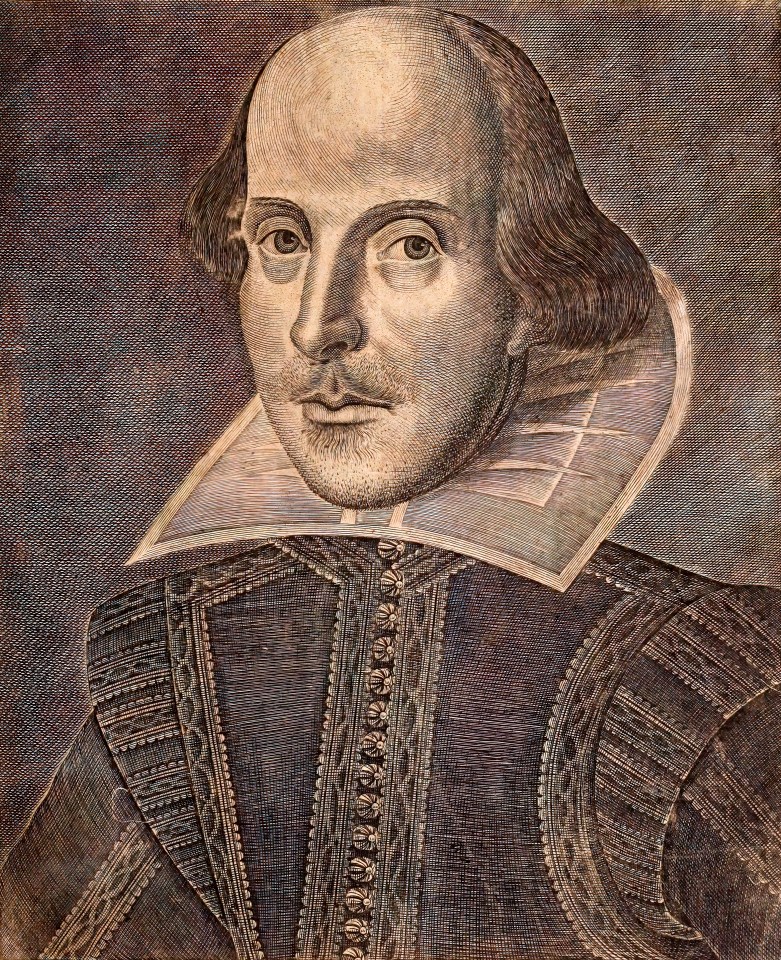 The list also included the works of William Shakespeare