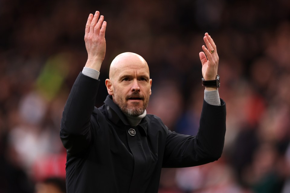 Erik ten Hag celebrates another vital three points