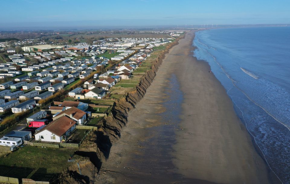 The once thriving seaside spot is now a 'ghost town'