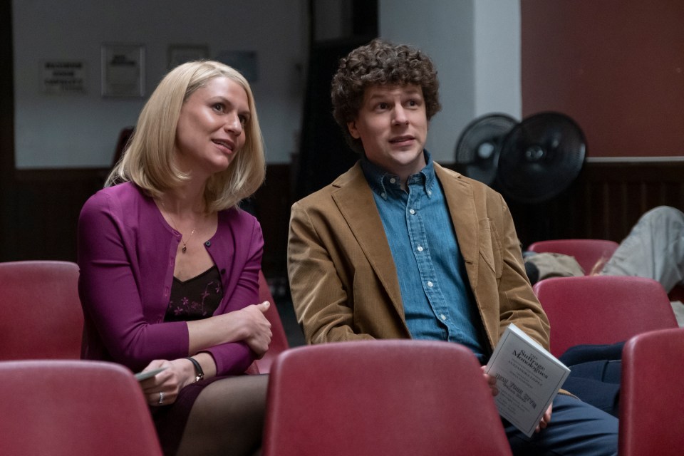 Jesse Eisenberg and Claire Danes star in this series