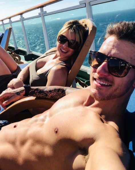 Gorka Marquez and Gemma Atkinson