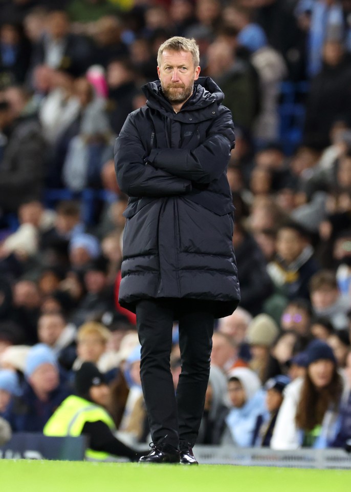 Graham Potter is coming under mounting pressure at Chelsea