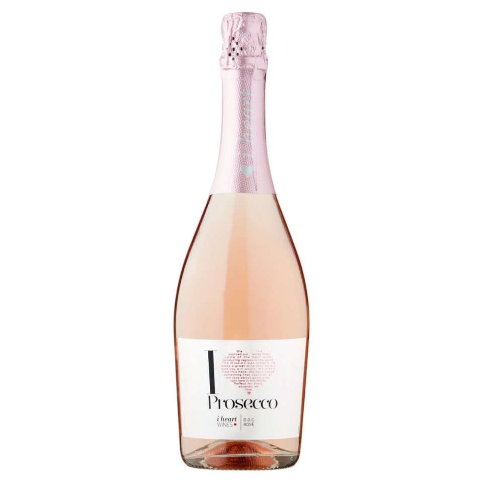 Heart Prosecco Rosé is simple and fairly sweet to sip, with soft, strawberry flavours