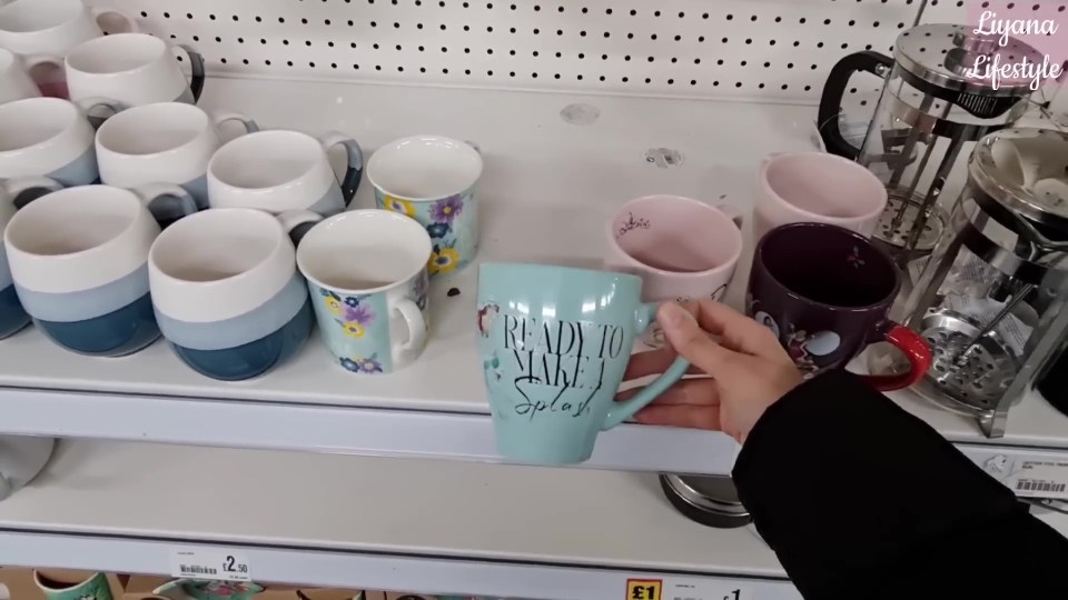 There were some cute mugs on offer too