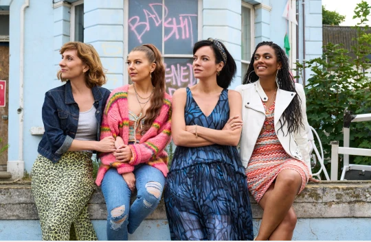 Staring alongside Lily is Doctor Who’s Freema Agyeman who will be playing her elder sister Trish and Gabby Best and Aimee-Ffion Edwards from Peaky Blinders