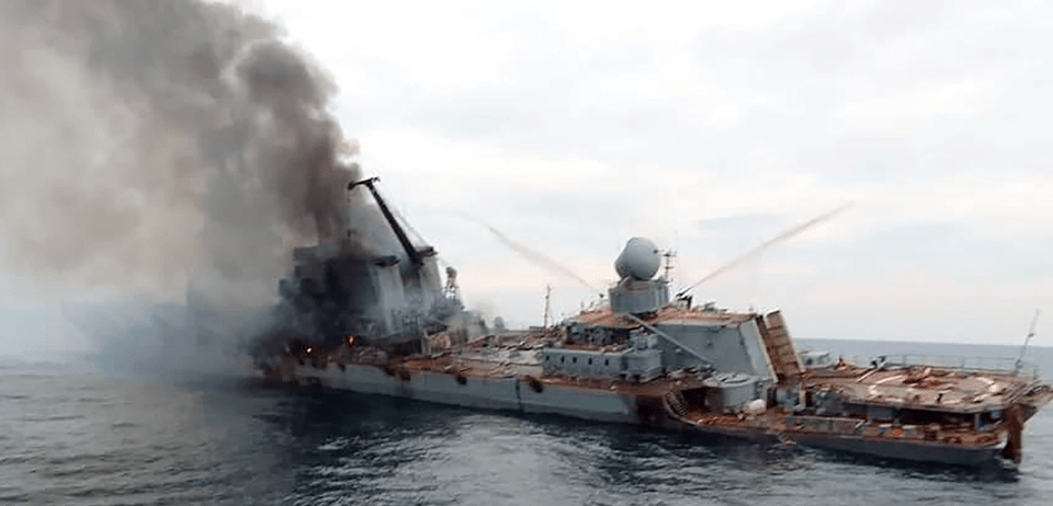 Putin’s flagship the Moskva was sunk in one of the most embarrassing moment of the war for Russia.