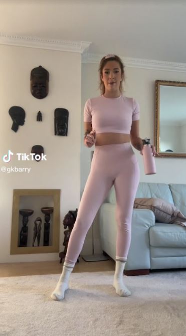 Influencer GK Barry often uses her Nottingham home as a video backdrop