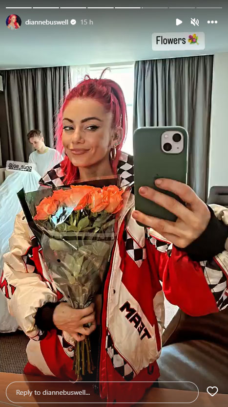 Joe treated Dianne to some stunning flowers