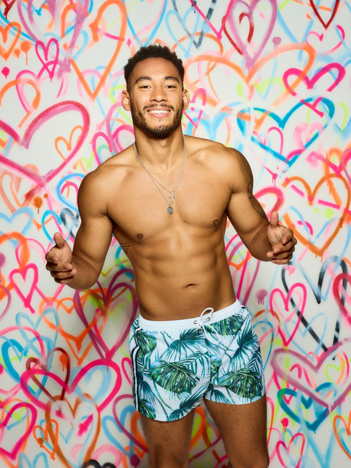 Denzel's big break came on Love Island in 2018