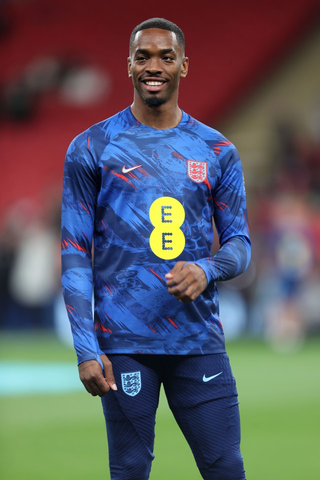 Toney, 26, was part of Gareth Southgate’s England squad last September