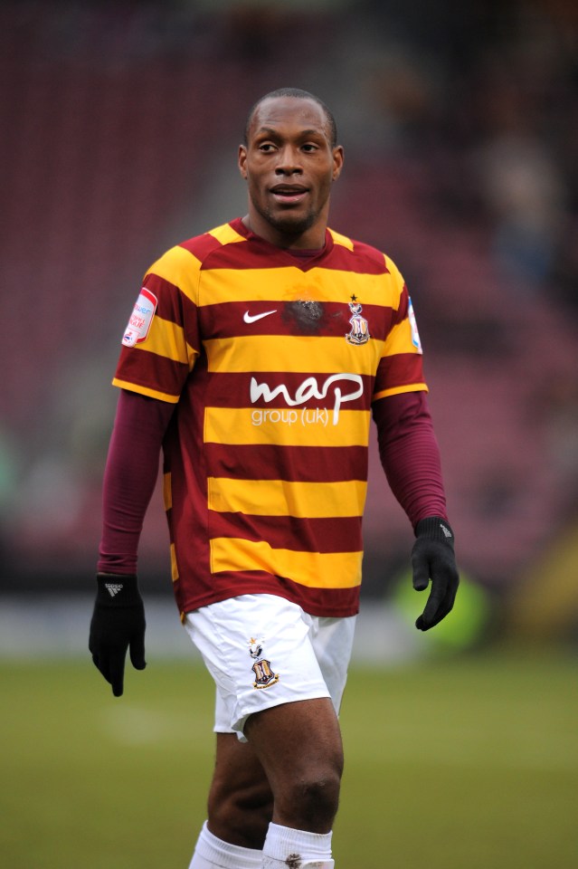 Kyel Reid played for West Ham in the Premier League but his most successful spell was at Bradford