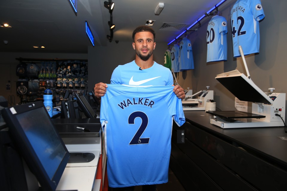 After eight years at Tottenham, Walker has gone on to have a successful career at Manchester City