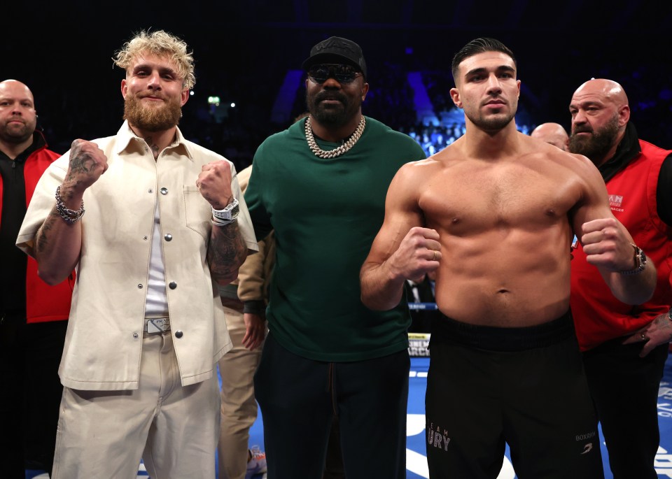 Jake Paul and Tommy Fury fight in Saudi Arabia