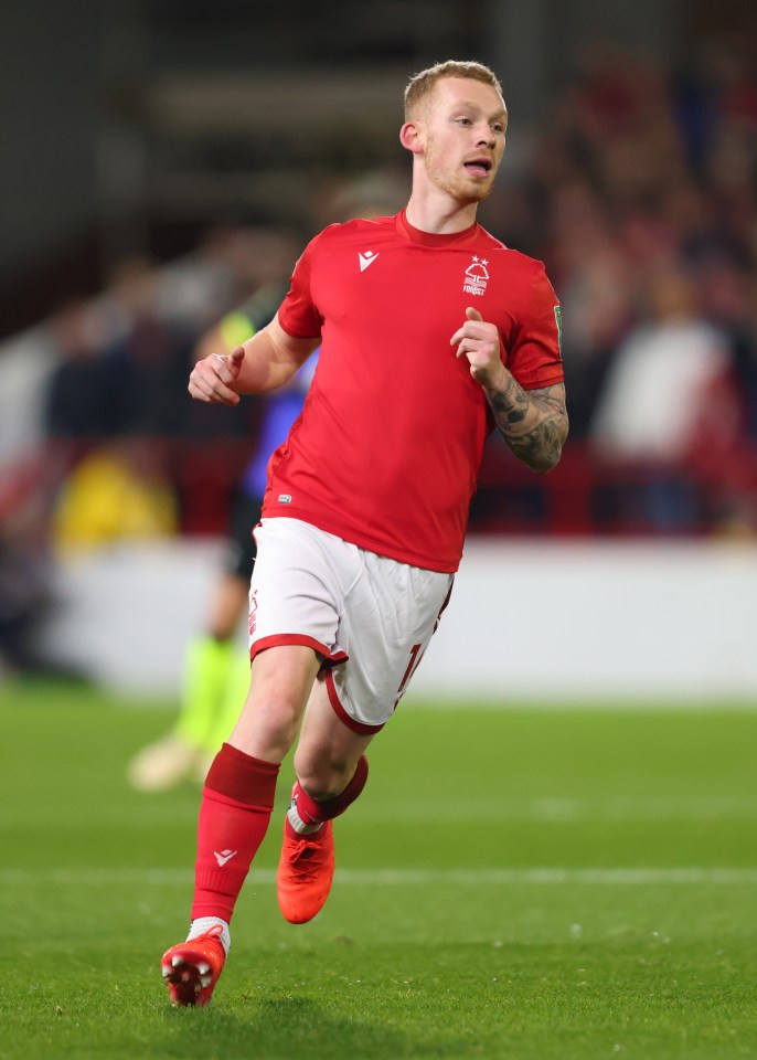 Lewis O'Brien has fallen out of favour at Nottingham Forest this season