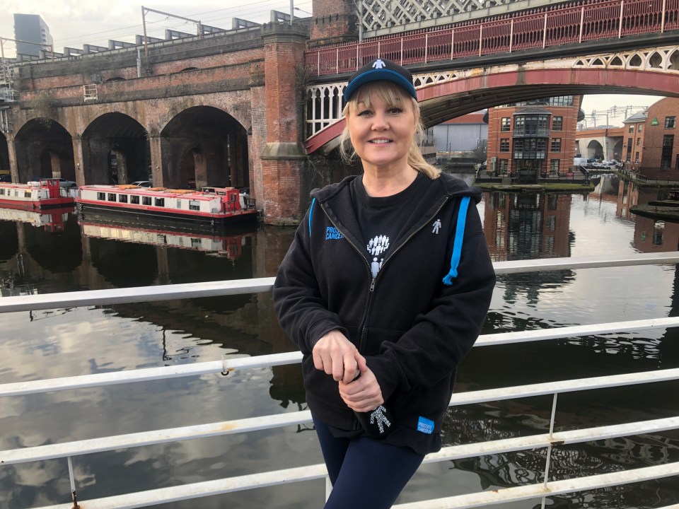 Lisa is joining people across the country to walk 11,000 steps a day throughout next month for prostate cancer awareness