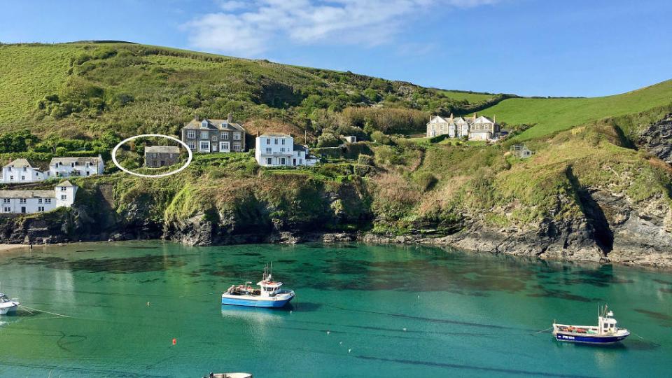 The stunning property is located in Cornwall and saw its price slashed