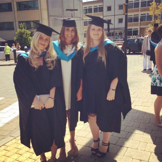 Love Island's Claudia Fogarty looked completely different on her graduation day