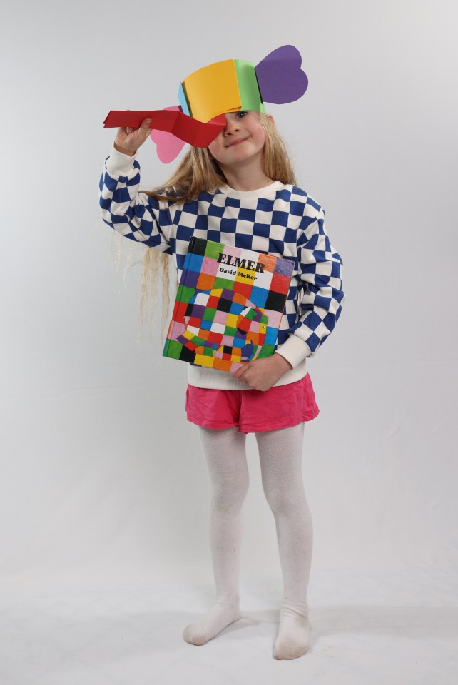 David McKee’s patchwork elephant can be as creative as you want as long as your child looks bright