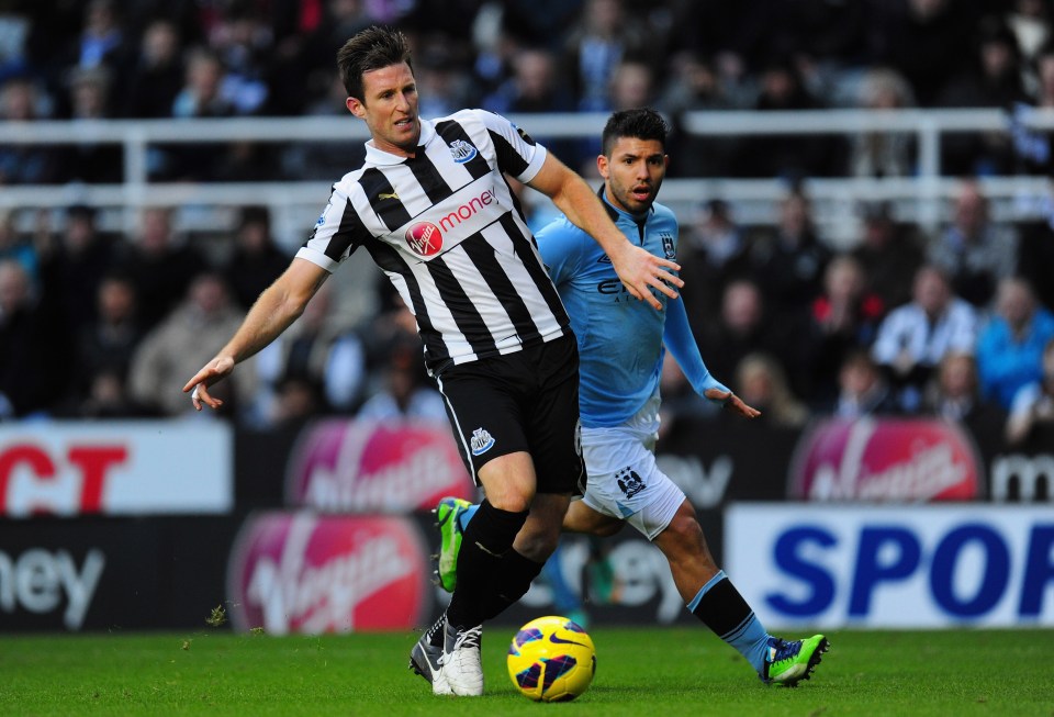 Mike Williamson spent six years at Newcastle United