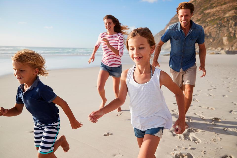 On The Beach don't have an age limit, as long as children travel with their parents