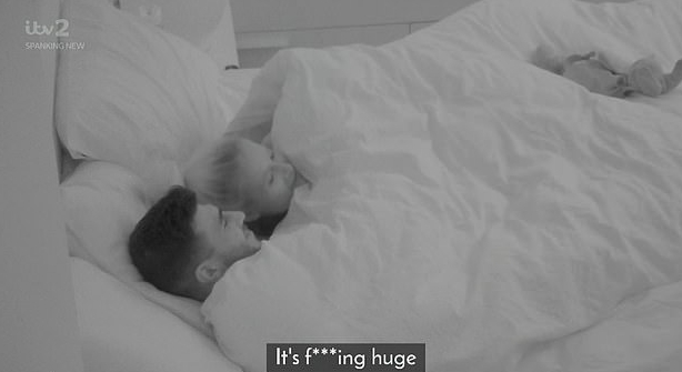 There have been many raunchy moments in the Love Island villa