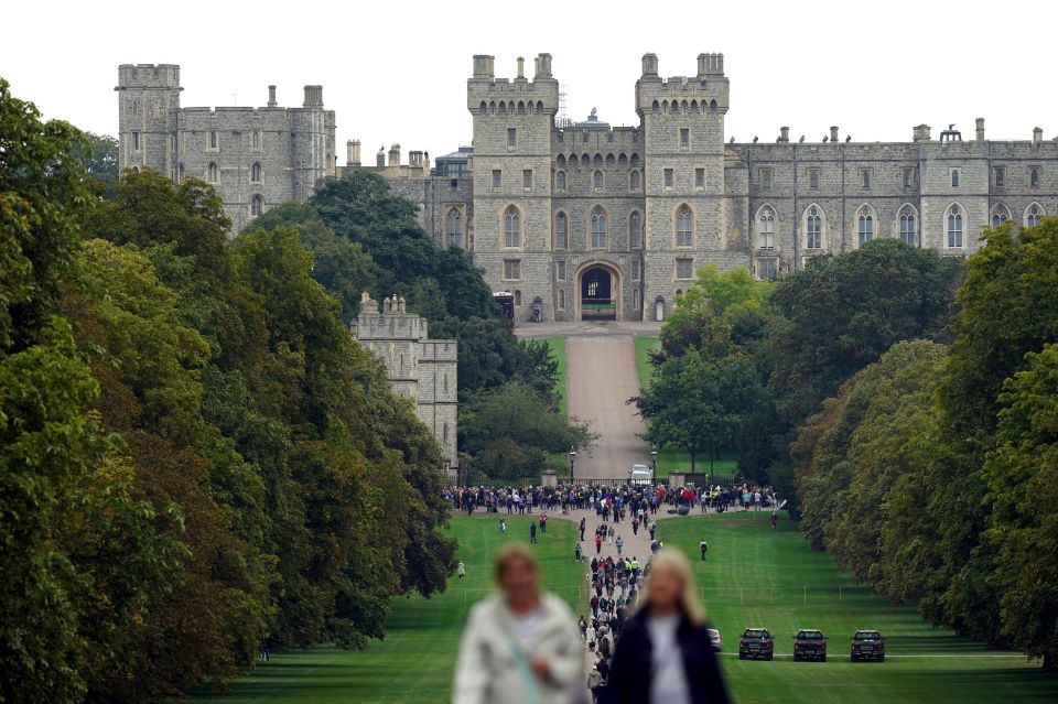 Charles hosted Ms von der Leyen for tea at Windsor Castle