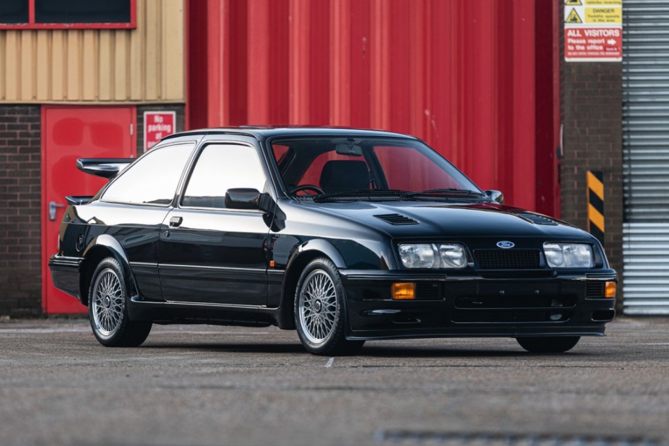 A Ford Sierra is set to sell for NINE times its original price due to a rare upgrade that has thrilled TV viewers