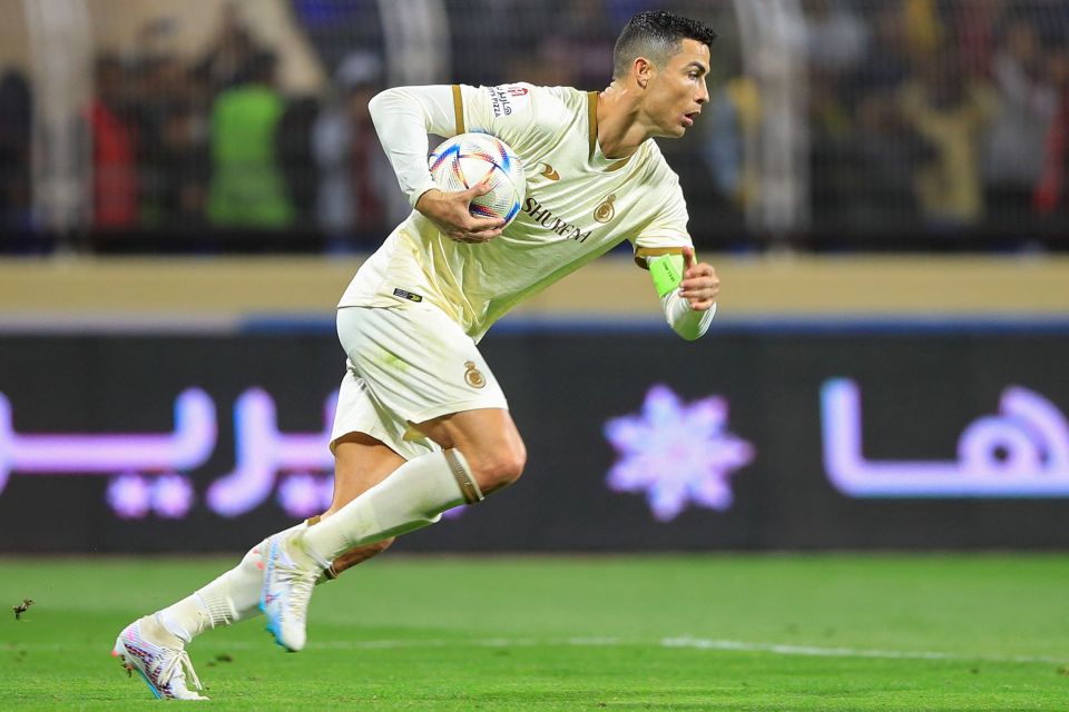 Ronaldo scored his first Al-Nassr goal on Friday