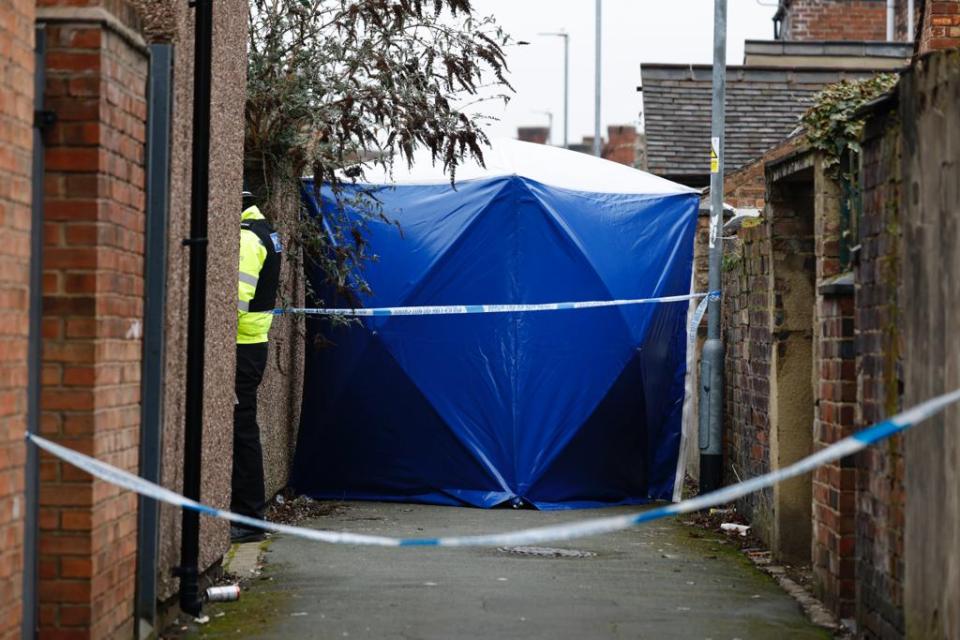 Cops have launched a murder investigation