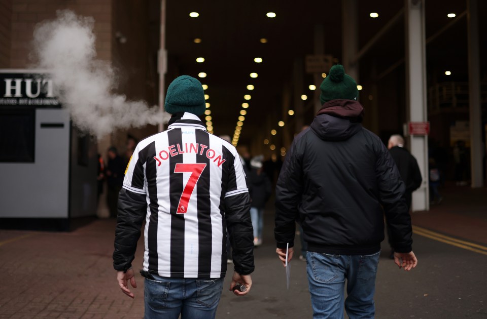 Newcastle fans have criticised the decision to ban booze