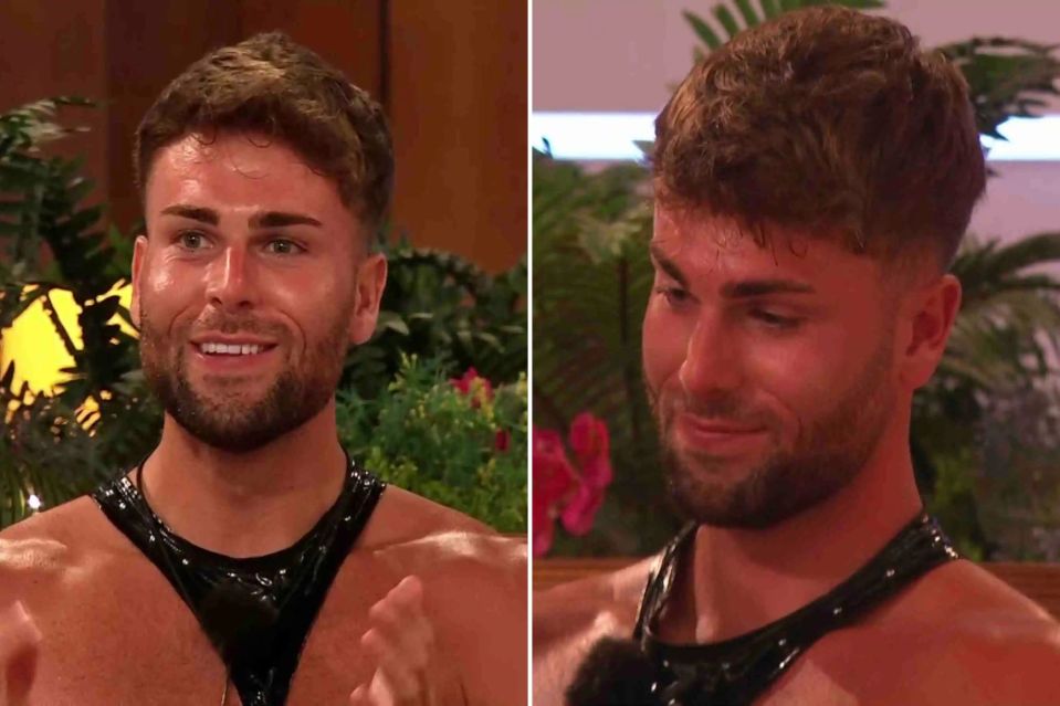 Tom looked 'relaxed and interested' during Olivia's performance (left) and 'blank' after Samie's (right), according to Judi