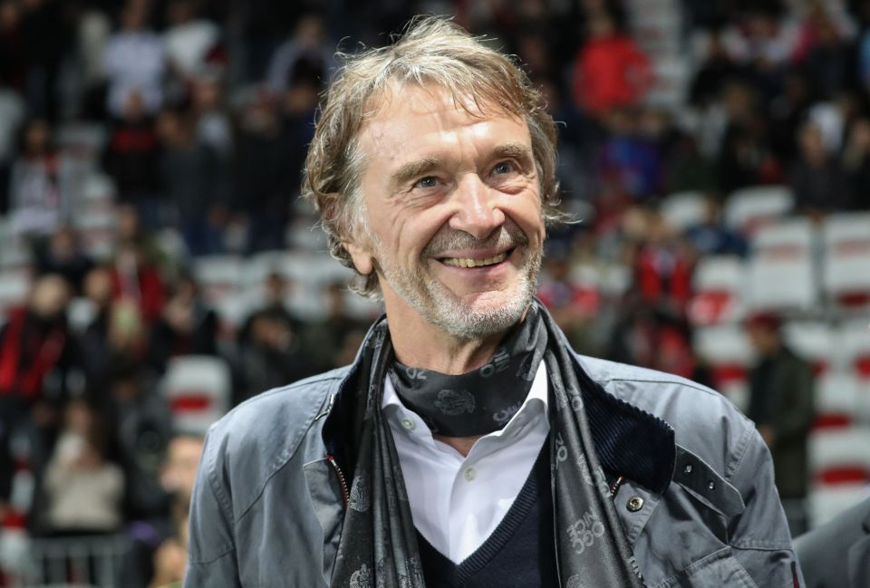 Sir Jim Ratcliffe grew up in Manchester and is a Red Devils fan