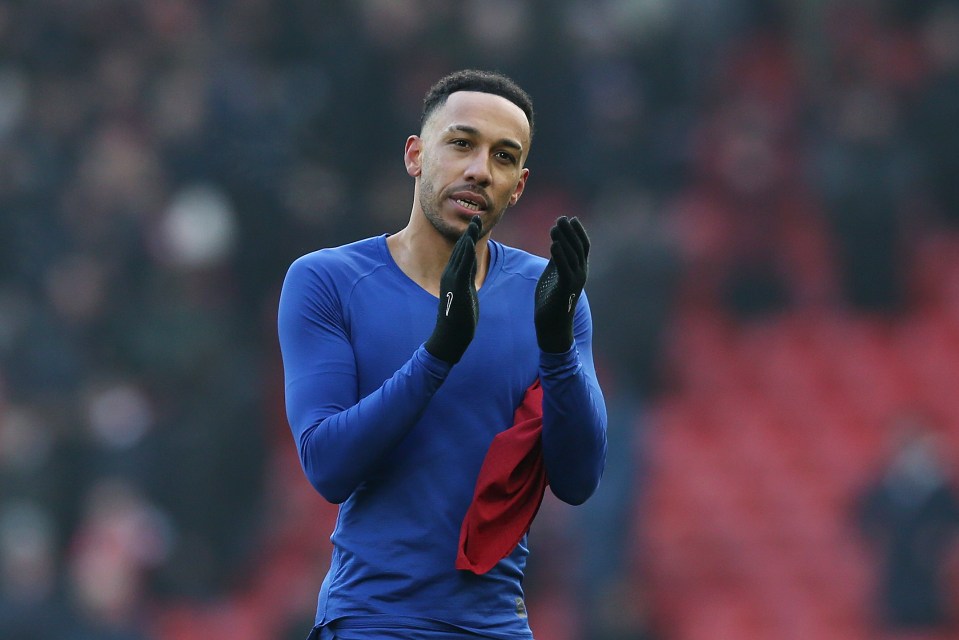 Pierre-Emerick Aubameyang has been axed from Chelsea's Champions league squad