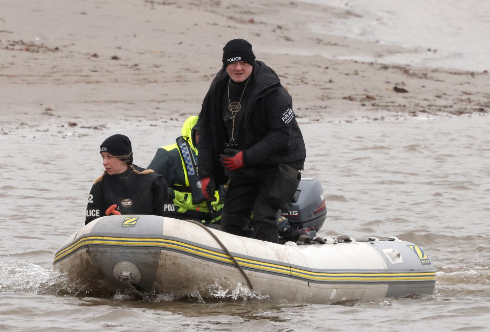 Police have been searching land and sea since the 45-year-old mum was last seen on January 27