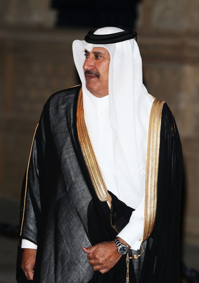 The bidder's father, ex-Qatar PM Sheikh Hamad bin Jassim bin Jaber Al Thani, was thought to also have shown interest