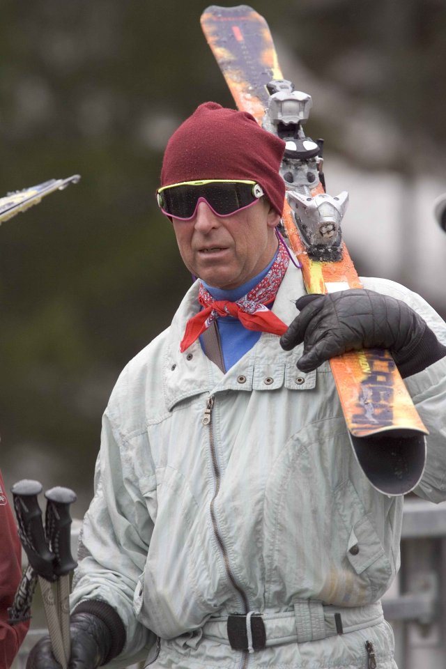 Charles has gone skiing almost every February or March for the past 45 years