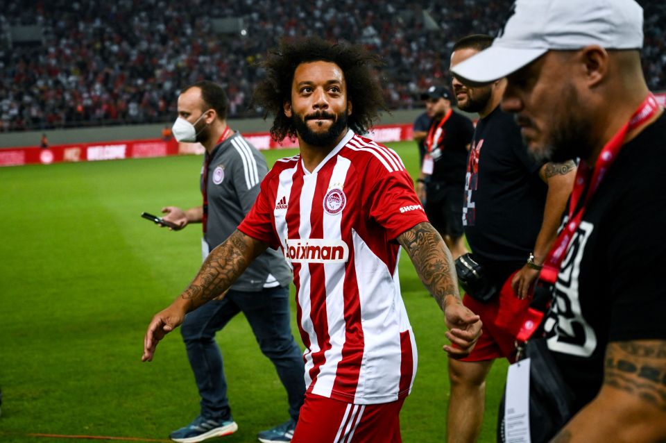 Marcelo had his Olympiacos contract terminated via mutual agreement